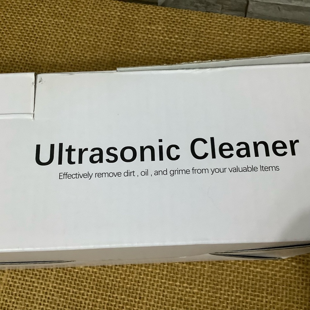Ultrasonic Jewelry Cleaner